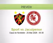 Sport vs Jacuipense