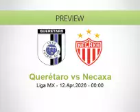 Querétaro Necaxa betting prediction (12 April 2026)