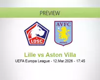 Lille vs Aston Villa