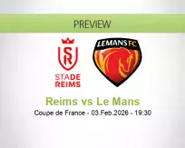 Reims Le Mans betting prediction (03 February 2026)
