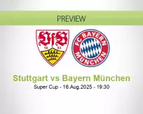 Stuttgart Bayern München betting prediction (17 August 2025)