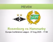 Rosenborg Hammarby betting prediction (07 August 2025)