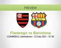 Flamengo Barcelona betting prediction (23 September 2021)