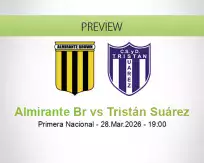 Almirante Br Tristán Suárez betting prediction (28 March 2026)