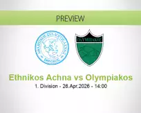 Ethnikos Achna Olympiakos betting prediction (26 April 2026)