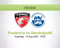Fredericia SønderjyskE betting prediction (15 August 2025)