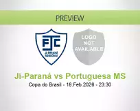 Ji-Paraná vs Portuguesa MS