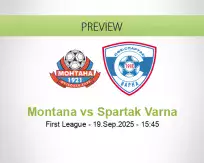 Montana Spartak Varna betting prediction (19 September 2025)