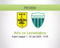 Aris Levadiakos betting prediction (25 January 2026)