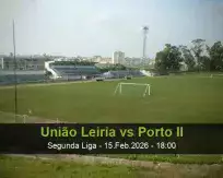 União Leiria Porto II betting prediction (15 February 2026)