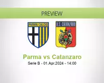Parma Catanzaro betting prediction (01 April 2024)