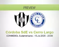 Córdoba SdE Cerro Largo betting prediction (16 July 2025)