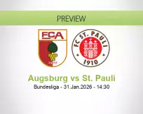 Augsburg St. Pauli betting prediction (31 January 2026)