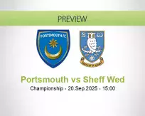 Portsmouth Sheff Wed betting prediction (20 September 2025)