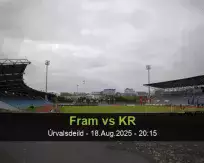 Fram KR betting prediction (19 August 2025)