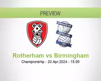 Rotherham Birmingham betting prediction (20 April 2024)