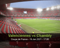 Valenciennes Chambly betting prediction (19 January 2021)