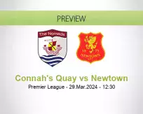 Connah's Quay Newtown betting prediction (29 March 2024)