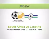 South Africa vs Lesotho
