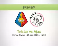 Telstar Ajax betting prediction (25 January 2025)