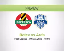 Botev Arda betting prediction (09 March 2025)