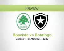 Boavista Botafogo betting prediction (27 March 2024)