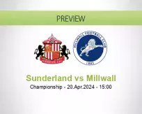 Sunderland Millwall betting prediction (20 April 2024)
