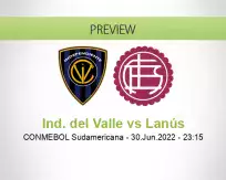 Ind. del Valle Lanús betting prediction (01 July 2022)