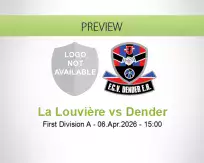 La Louvière Dender betting prediction (06 April 2026)