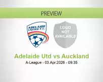 Adelaide Utd vs Auckland