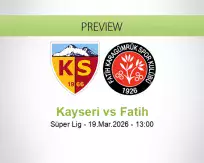 Kayseri vs Fatih