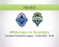 Whitecaps vs Sounders