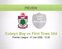 Colwyn Bay Flint Town Utd betting prediction (01 January 2026)