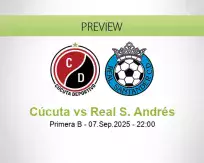 Cúcuta Real S. Andrés betting prediction (08 September 2025)