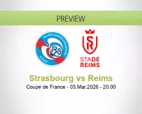 Strasbourg Reims betting prediction (03 March 2026)