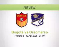 Bogotá vs Orsomarso