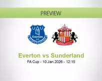 Everton Sunderland betting prediction (10 January 2026)