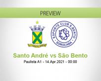 Santo André São Bento betting prediction (13 April 2021)