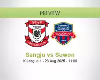 Sangju Suwon betting prediction (23 August 2025)