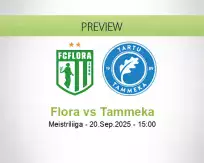 Flora Tammeka betting prediction (20 September 2025)