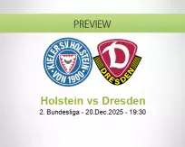 Holstein Dresden betting prediction (20 December 2025)