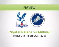 Crystal Palace Millwall betting prediction (16 September 2025)