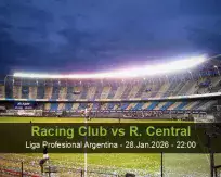 Racing Club R. Central betting prediction (29 January 2026)