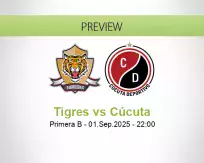 Tigres Cúcuta betting prediction (02 September 2025)