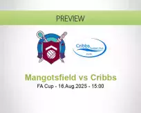 Mangotsfield Cribbs betting prediction (16 August 2025)