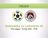 Dobrudzha Lokomotiv Sf betting prediction (20 September 2025)