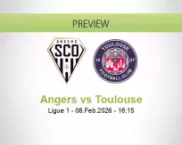 Angers Toulouse betting prediction (08 February 2026)