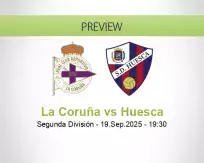 La Coruña Huesca betting prediction (19 September 2025)