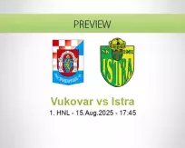 Vukovar Istra betting prediction (15 August 2025)