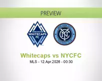 Whitecaps NYCFC betting prediction (12 April 2026)